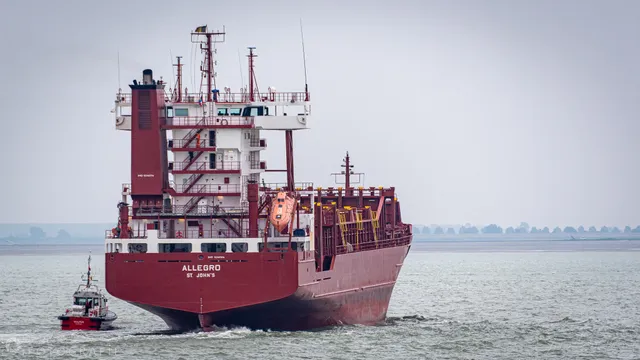 ALLEGRO container ship at Vlissingen